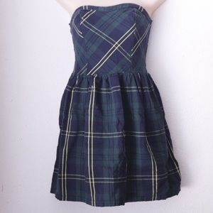 Arizona Jean Company Green plaid dress